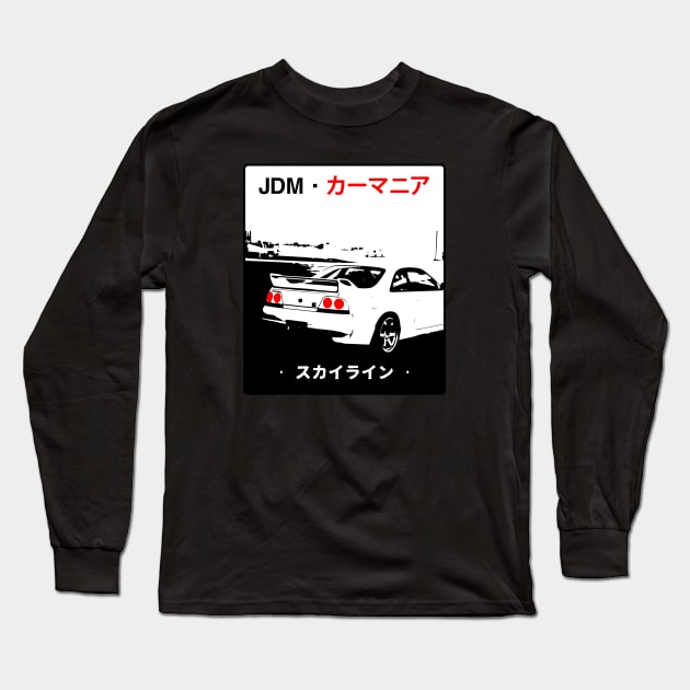 Skyline GTR Long Sleeve T-Shirt by Widmore